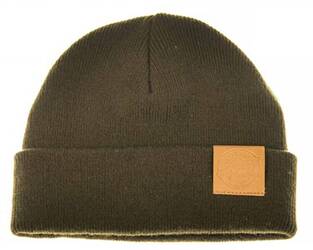 Ahrex Tight Knit Leather Beanie Patch