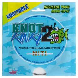 Drut Knot 2 Kinky Single Strand Nickel Titanium 4,6m / 25lb