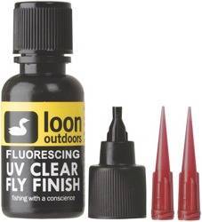 Loon UV Clear Fly Finish - Fluorescing (1/2 Oz)