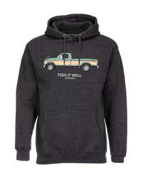 Simms Fish It Well 250 Hoody Charcoal Heather 3XL