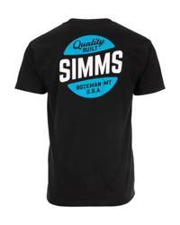 Simms Quality Built Pocket T-Shirt Black 3XL
