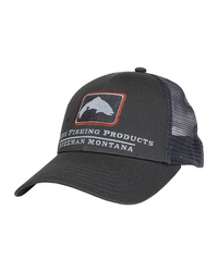 Simms Trout Icon Trucker Carbon - Small Fit