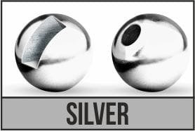 Traper główki wolframowe Slotted Silver (10szt.)